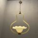 Yellow Italian Murano Glass Pendant Light