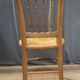 Chaise paillee