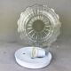 Clear glass wall ceiling flush mount lamp