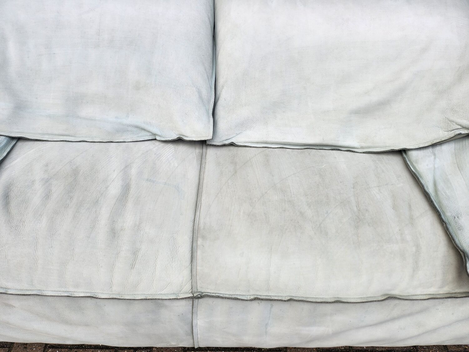 Baxter - Casablanca sofa in Nabuk Sage by Paola Navone