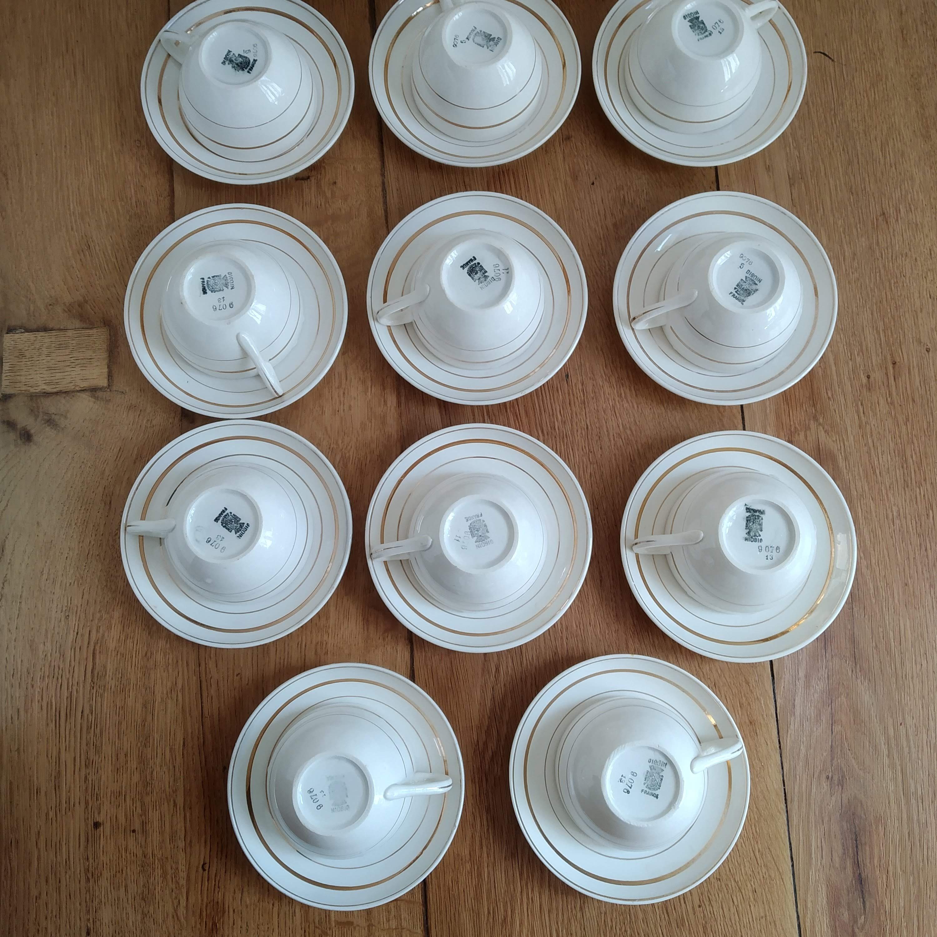 Coffee service Digoin Sarreguemines