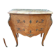 Louis XV chest of drawers 2 drawers and marble