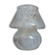 Vase champignon verre marbré