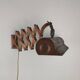 Vintage Industrial Scissor Arm Wall Lamp, Metal Pantograph Light