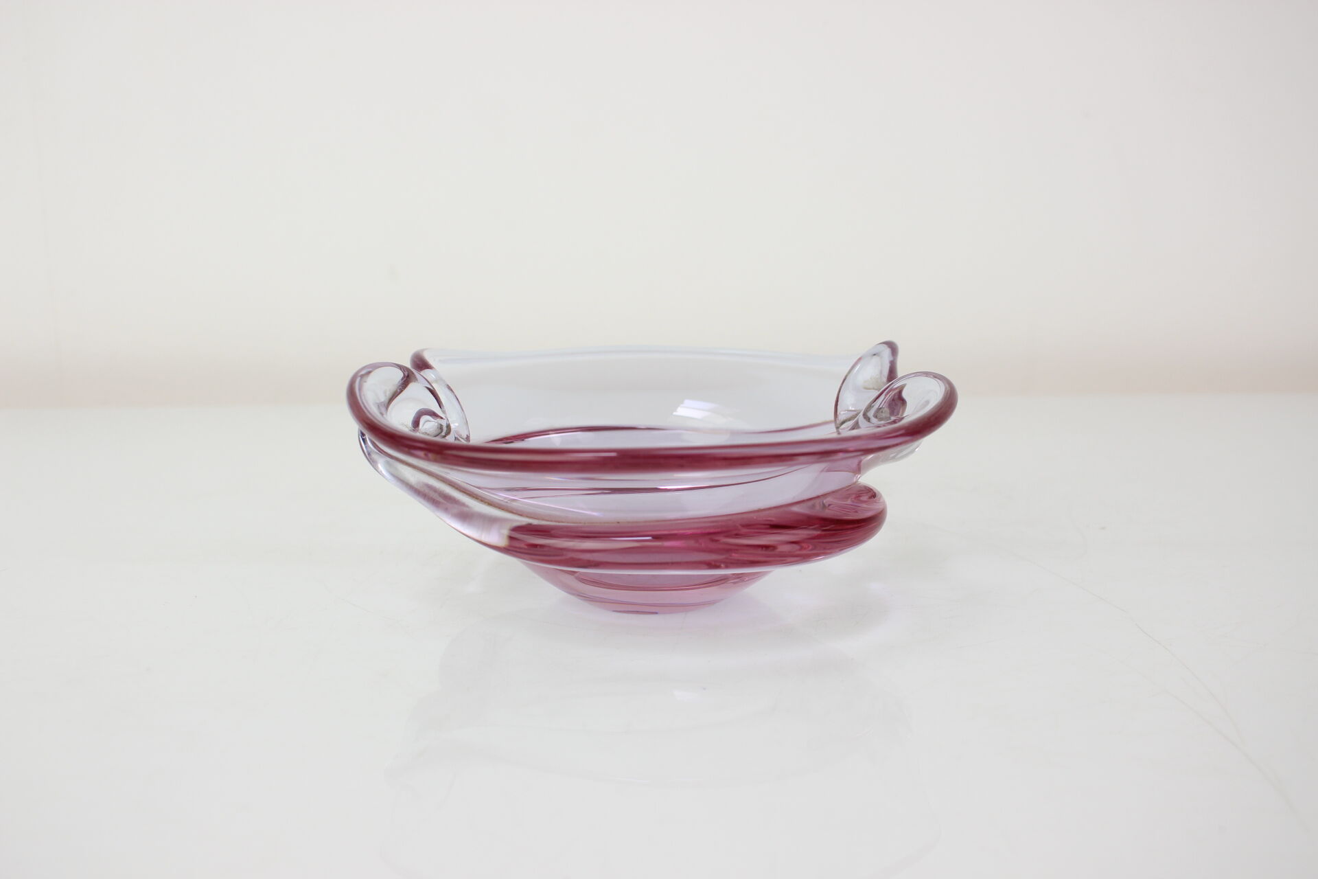 Mid-Century Ashtray by Zelezno Borske Sklo, 1960's