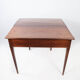 Table de jeu empire en acajou des années 1830