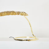 Lampe Rhubarbe en laiton par Tommaso Barbi 1970