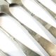 Art Deco brass ice cream spoons, 1950s, set of 6