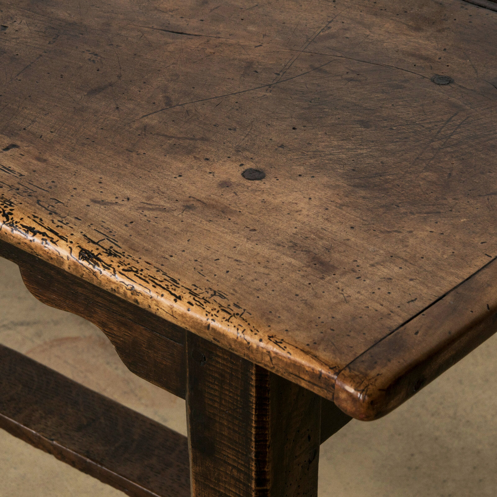 Rustic Distressed Farm Table