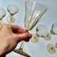 Verres style Gallée