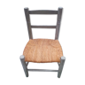 Low chair child green patina