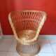 Wicker armchair from the 70s