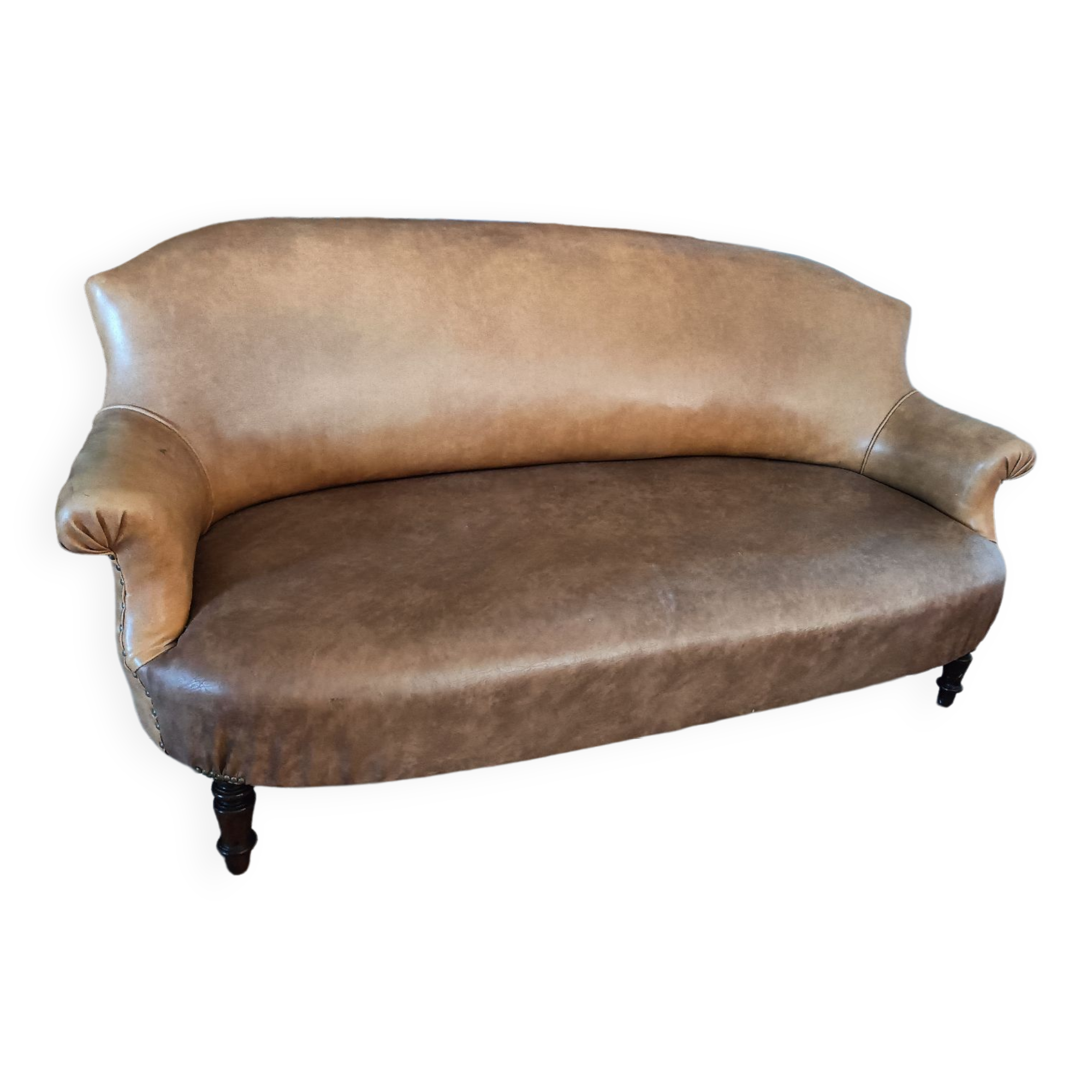 Antique sofa Napoleon III antique bench