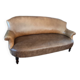 Antique sofa Napoleon III antique bench