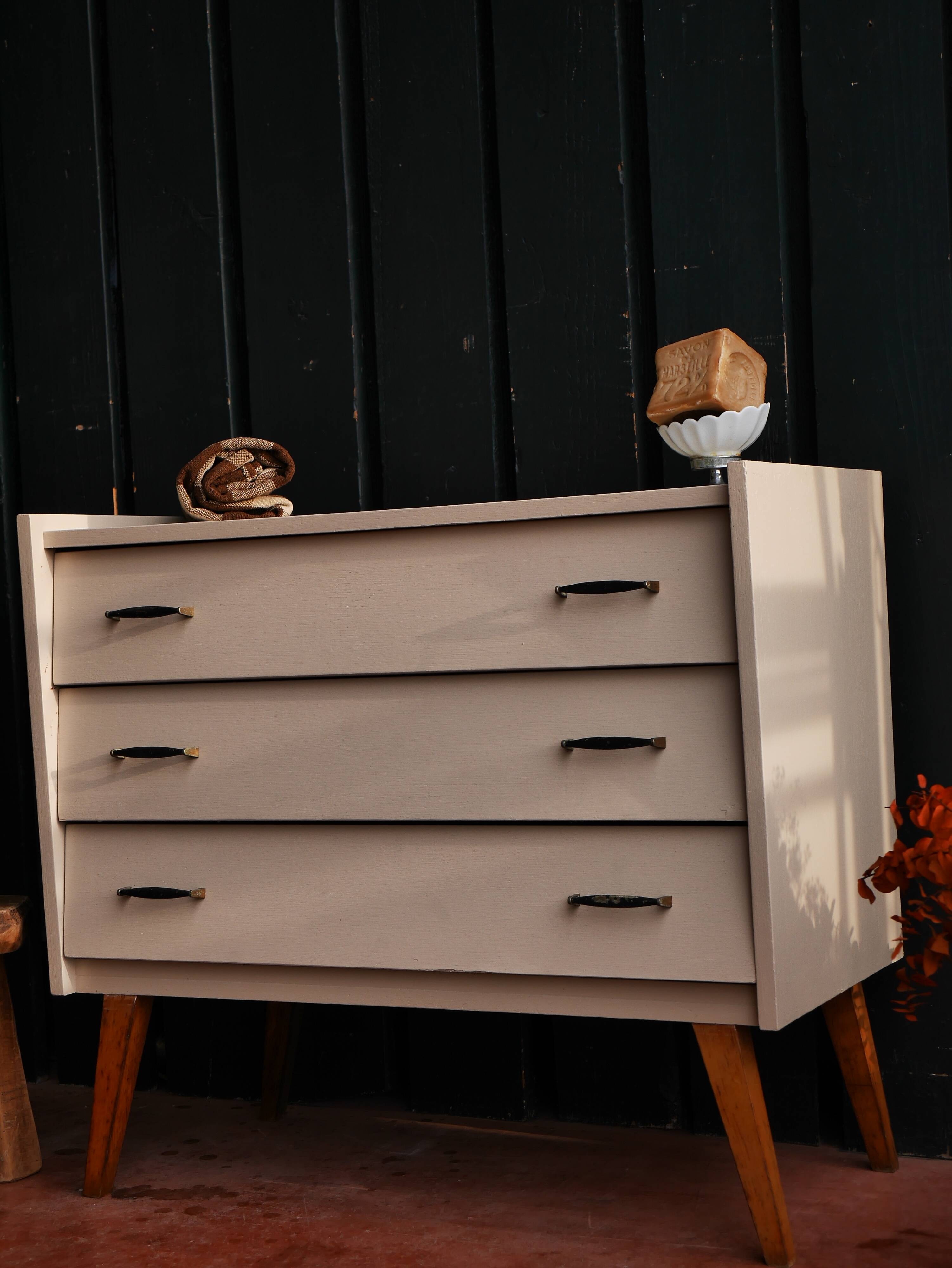 Vintage commode refurbished