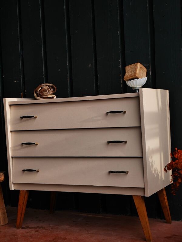 Commode vintage relookée