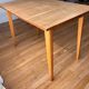 Desk with tapered legs