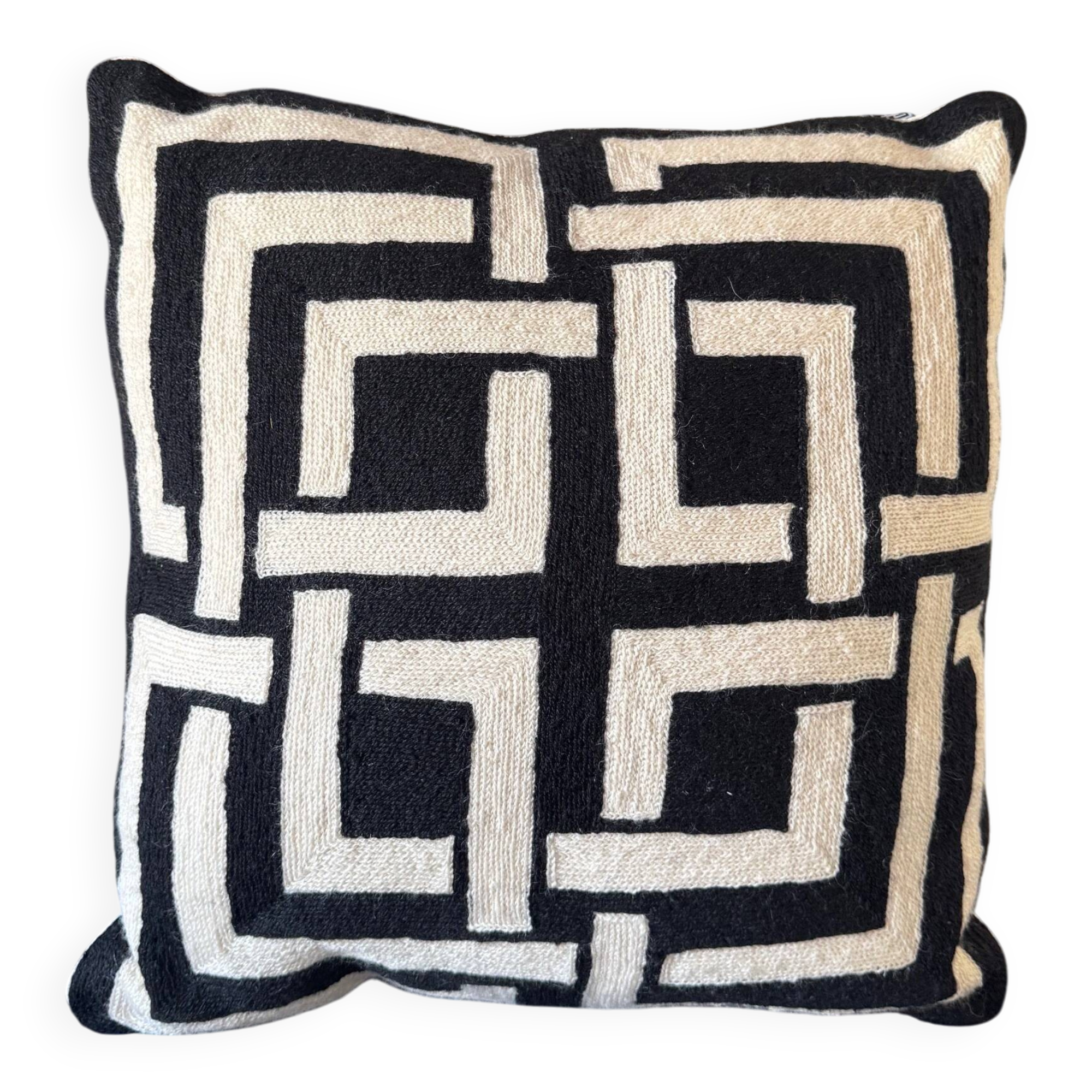 Two-coloured cushion