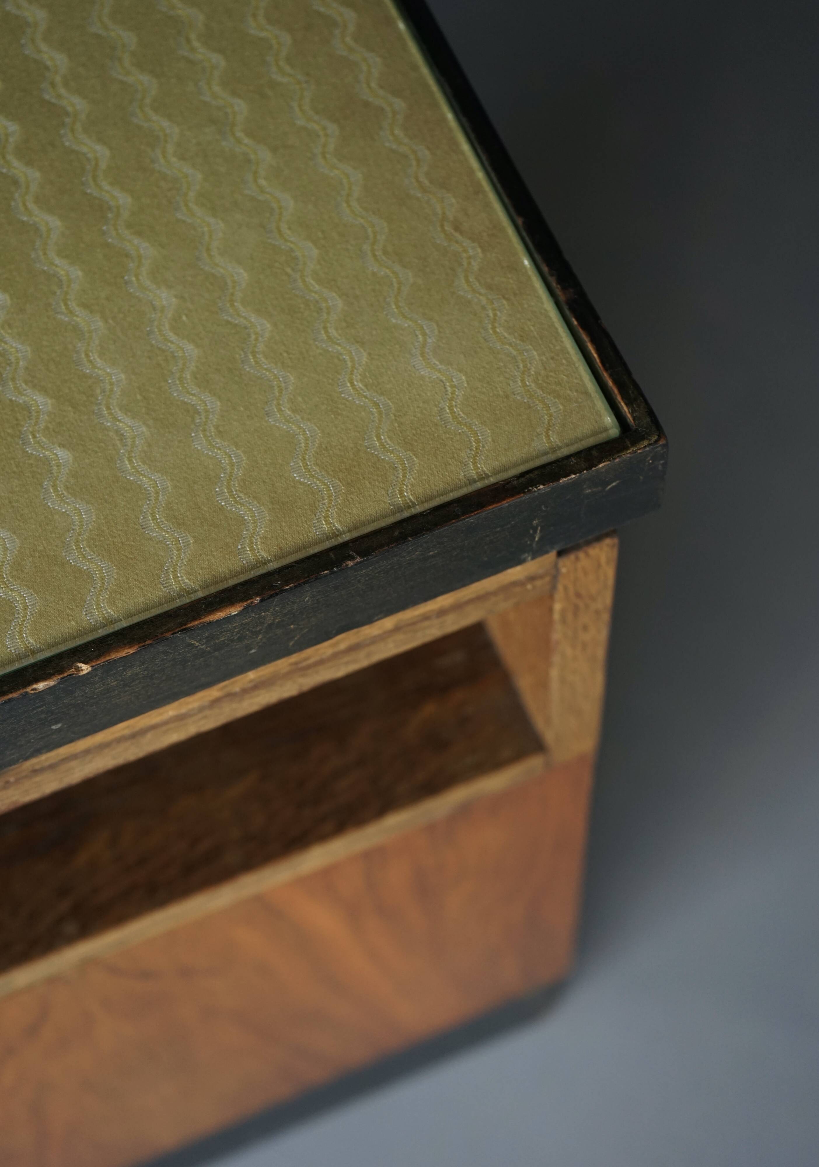 Art Deco or Haagse School Nightstand by H. Pander & zn., 1930s