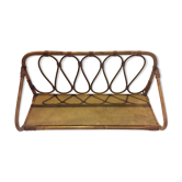 Shelf rattan of the 50s/60s