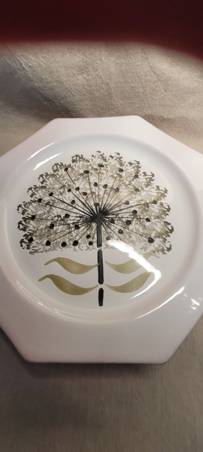 Set of 5 plates Abbey N D du Bec