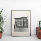 Illustration architecture Berlin 19th Villa Rauchstrasse