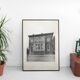 Illustration architecture Berlin 19th Villa Rauchstrasse