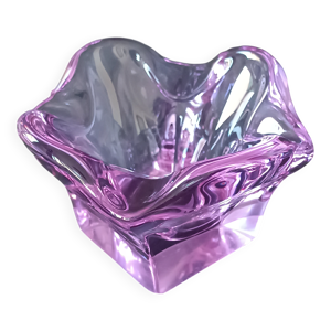 Cendrier en verre de - violet