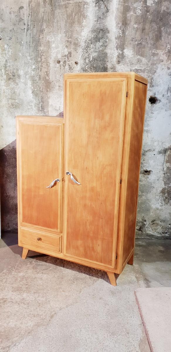 Vintage asymmetrical wardrobe