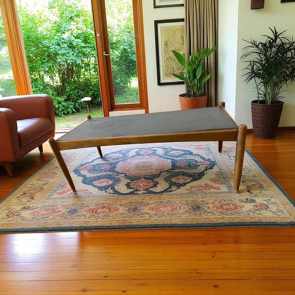 Vintage brutalist coffee table / Eric Merthen coffee table