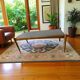 Vintage brutalist coffee table / Eric Merthen coffee table