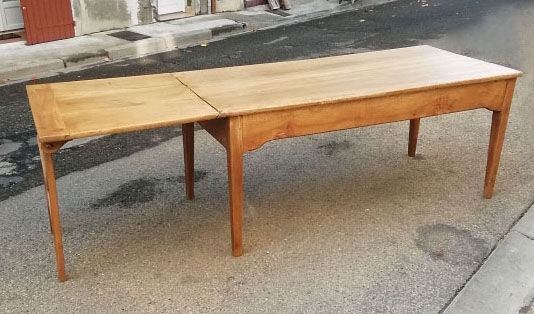 19th century farm table