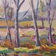 Post Impressionist Landscape - Oil on Canvas