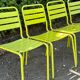 Metal chairs