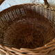 Vintage wicker basket