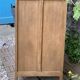 Parisian wardrobe, art deco raw wood wardrobe, 1930