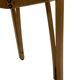 Vintage wooden chair 1980s minimalist design unique