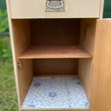 Low cabinet with 1 drawer and 1 door