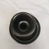 Grand bougeoir, vase . céramique signée jean marais