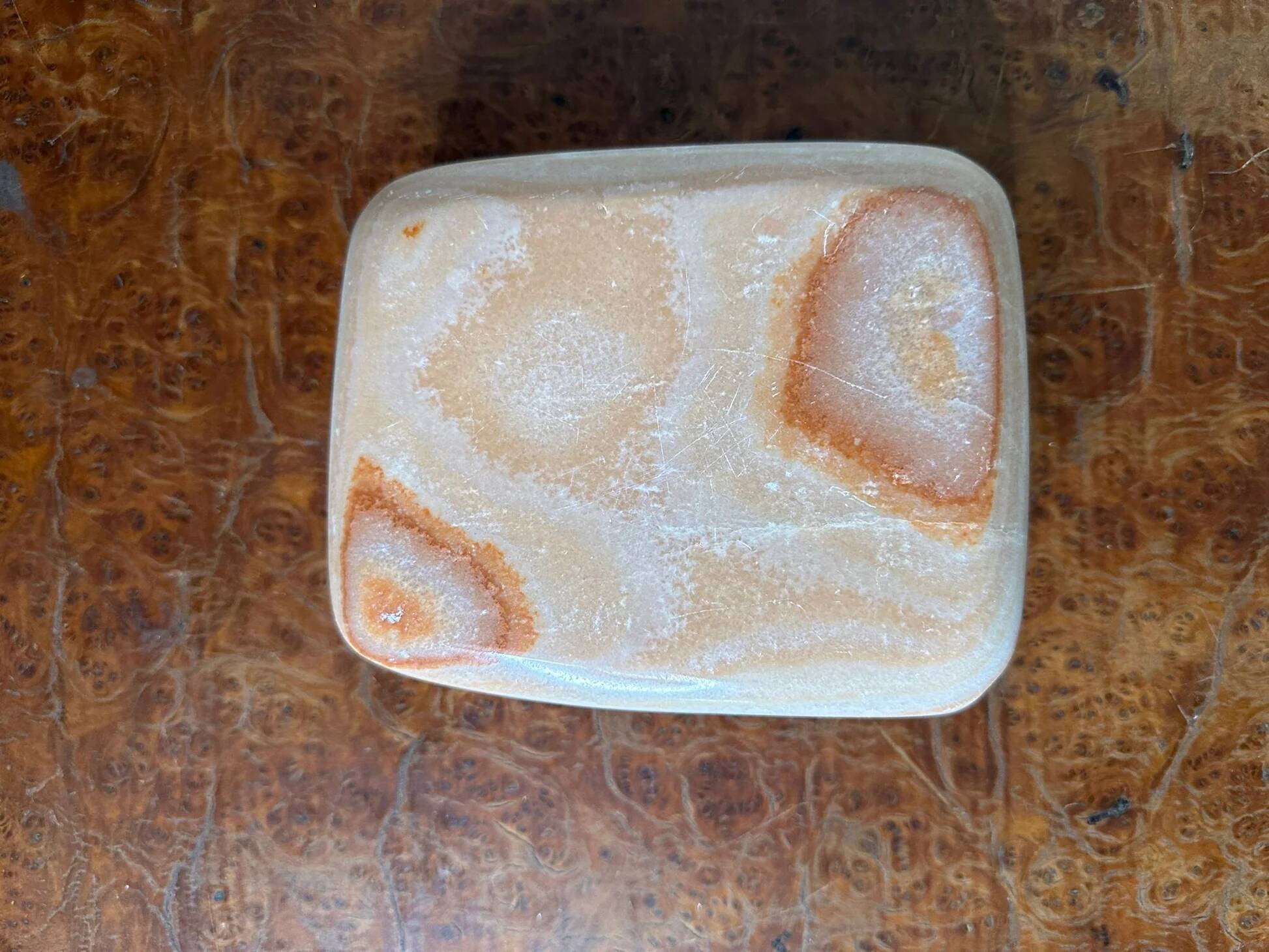 Cendrier en marbre XL avec oeuf