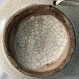 Crystal cracked ceramic ball lamp foot