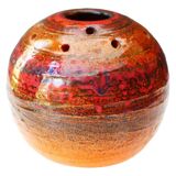 Mid-century art pottery vase in ceramic from Tilgmans