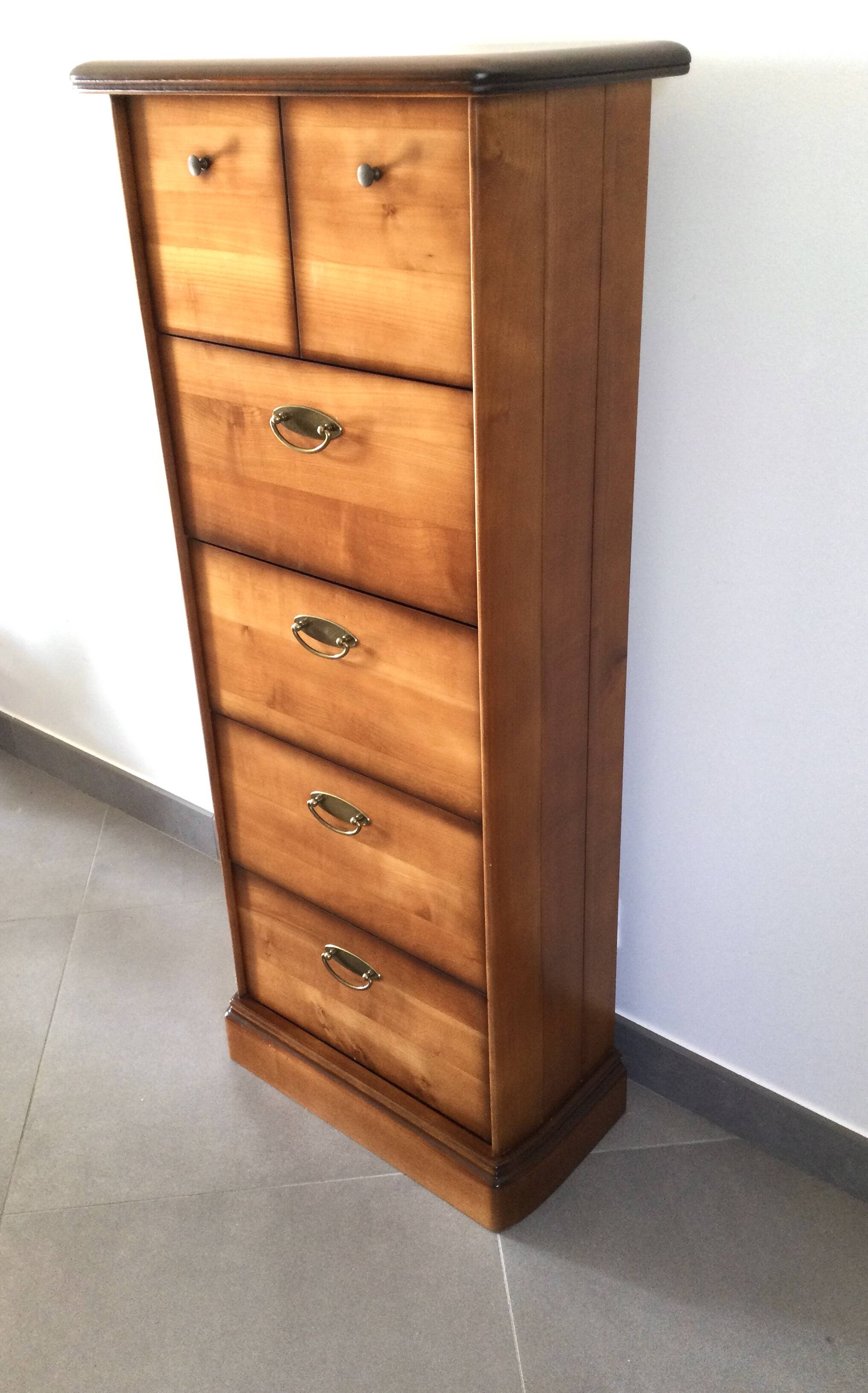 Cherry Wood Storage Unit