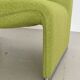 Giancarlo Piretti Alky Lounge Chairs in New Green Fabric, Set of 2