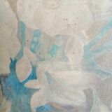 Watercolor still life bouquet of flowers