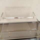 Magazine rack by David Lange for Roche Bobois