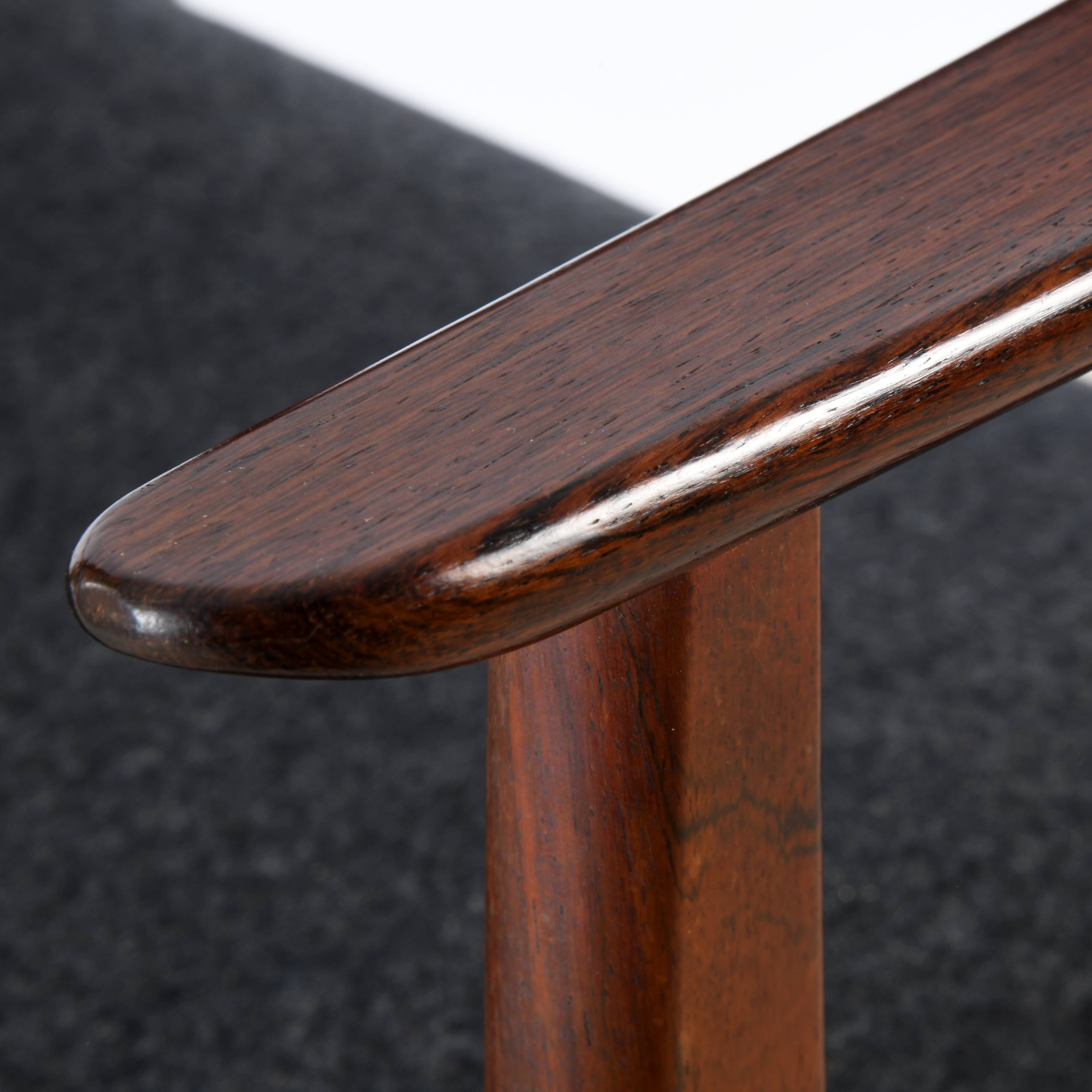Danish rosewood armchair
