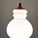 Suspension of the 70s in white opaline
