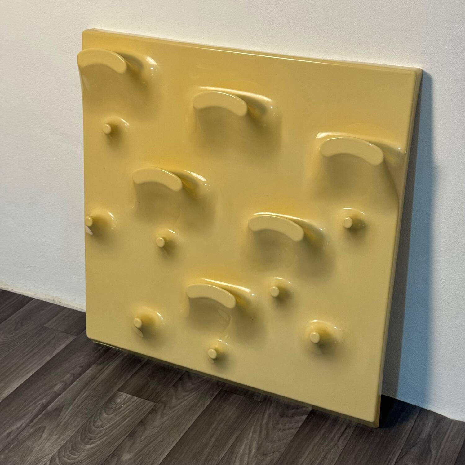 Porte-manteau en plaques par De Pas, D'Urbino & Lomazzi pour Longato, Italie, 1967