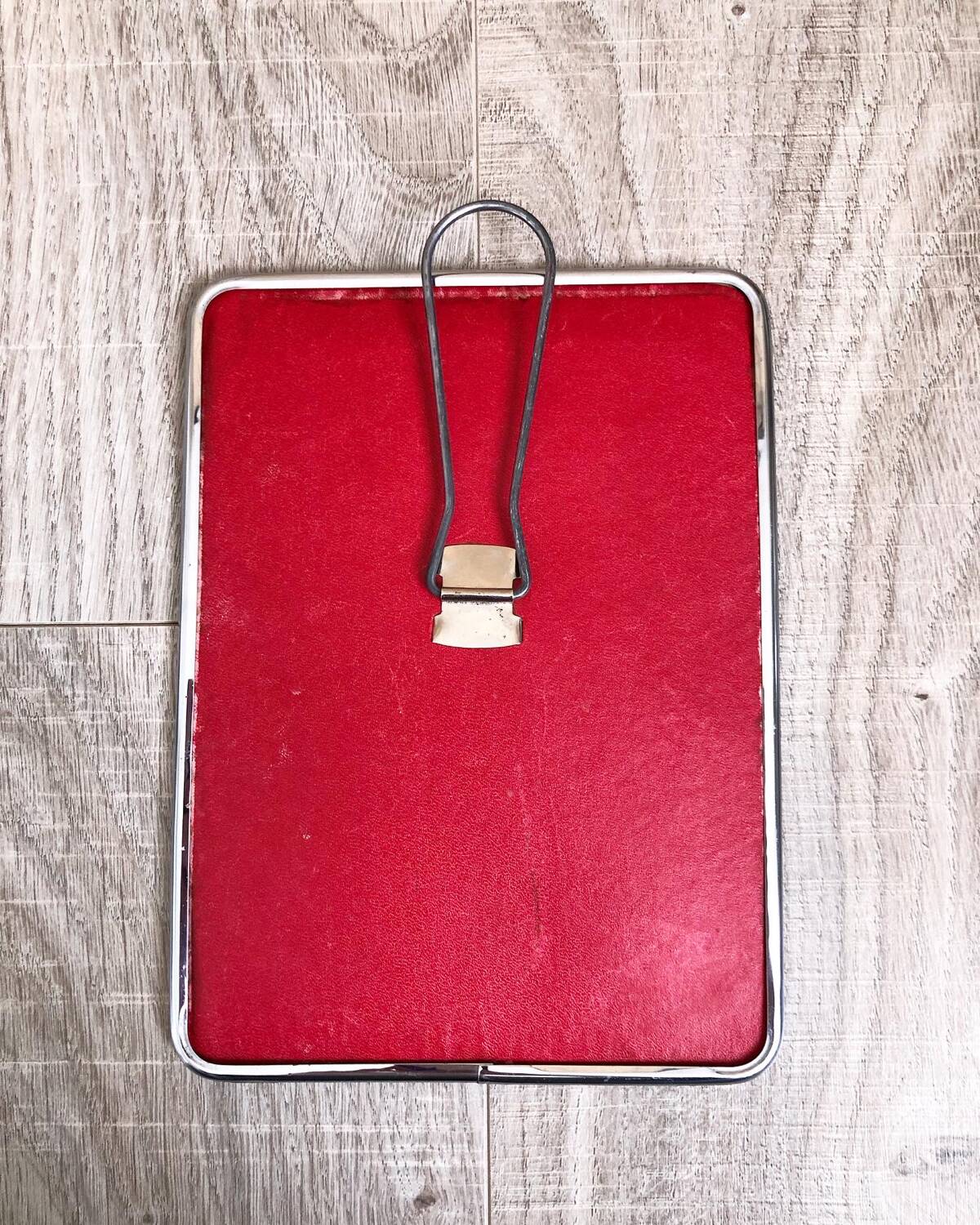 Vintage barber mirror